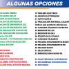 Lista de Opciones con Señalética 2 de 2