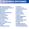 Lista de Opciones con Señalética 1 de 2