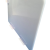 Divisor de espacios en acrílico de 4mm transparente. con medidas personalizables para salud.