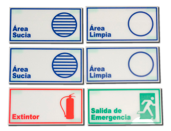 Letrero Acrílico
