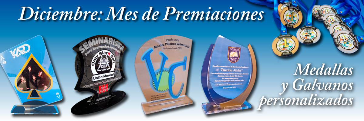 galvanos y medallas