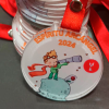 Medallas de acrilico personalizadas infantiles con diseño de El Principito.