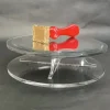 Detalle de fabricacion y espesor de alzador de productos de acrilico transparente